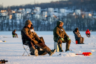 Лапландия подледная рыбалка