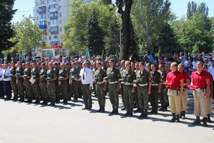 Анапа военные фото "Крылатая пехота" Краснодарского края с размахом отметила День ВДВ - KrasnodarMe