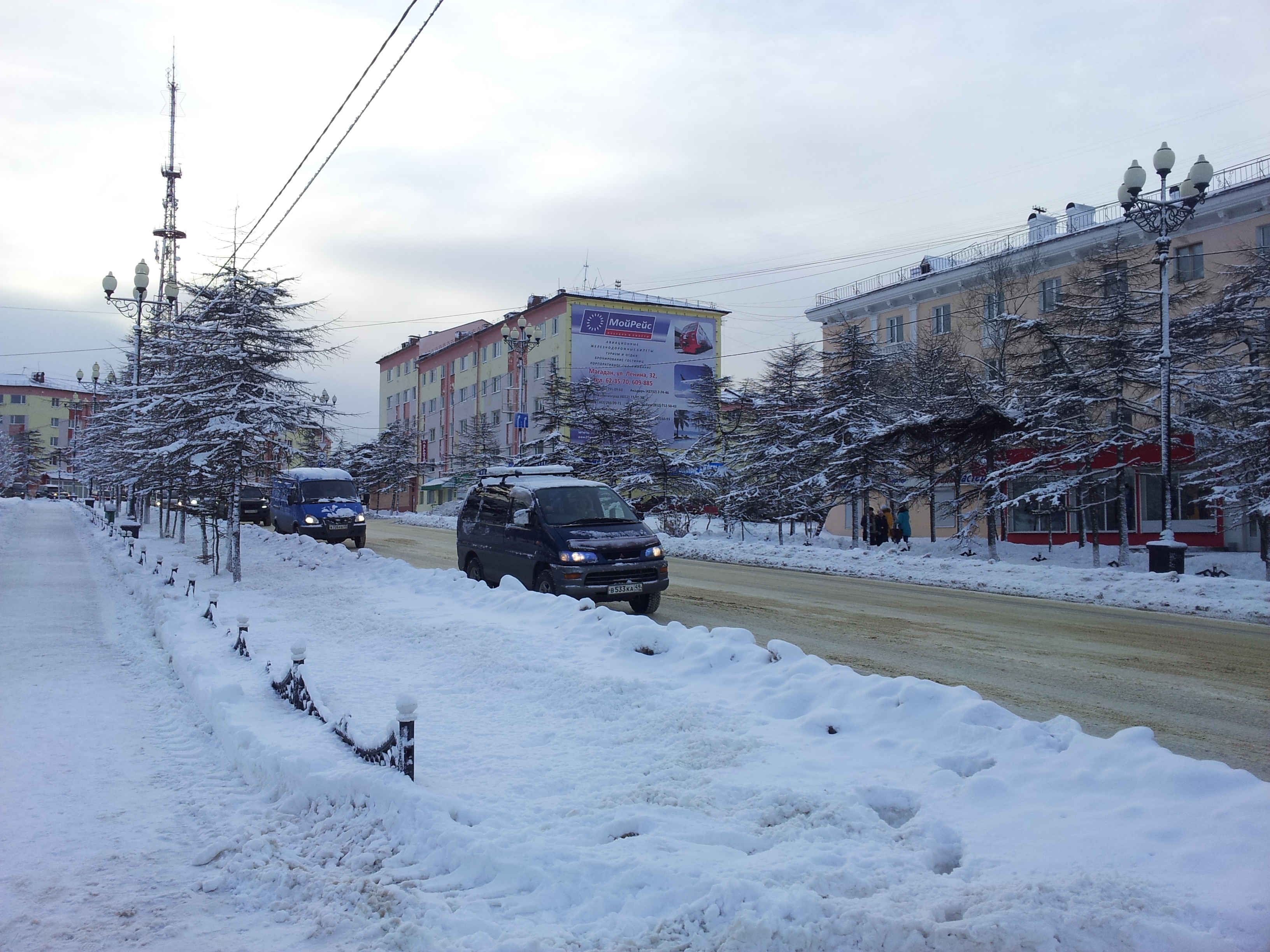 Погода в городе магадане