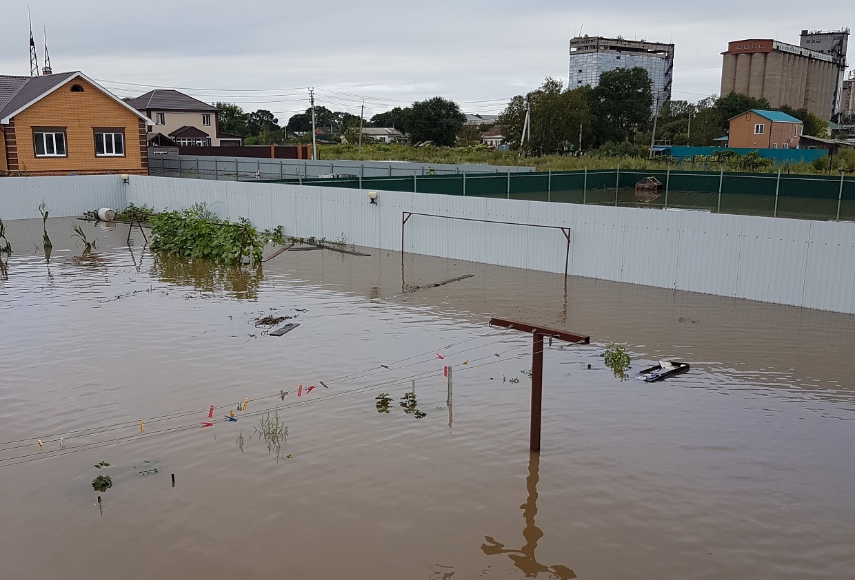 Сонник затопило водой