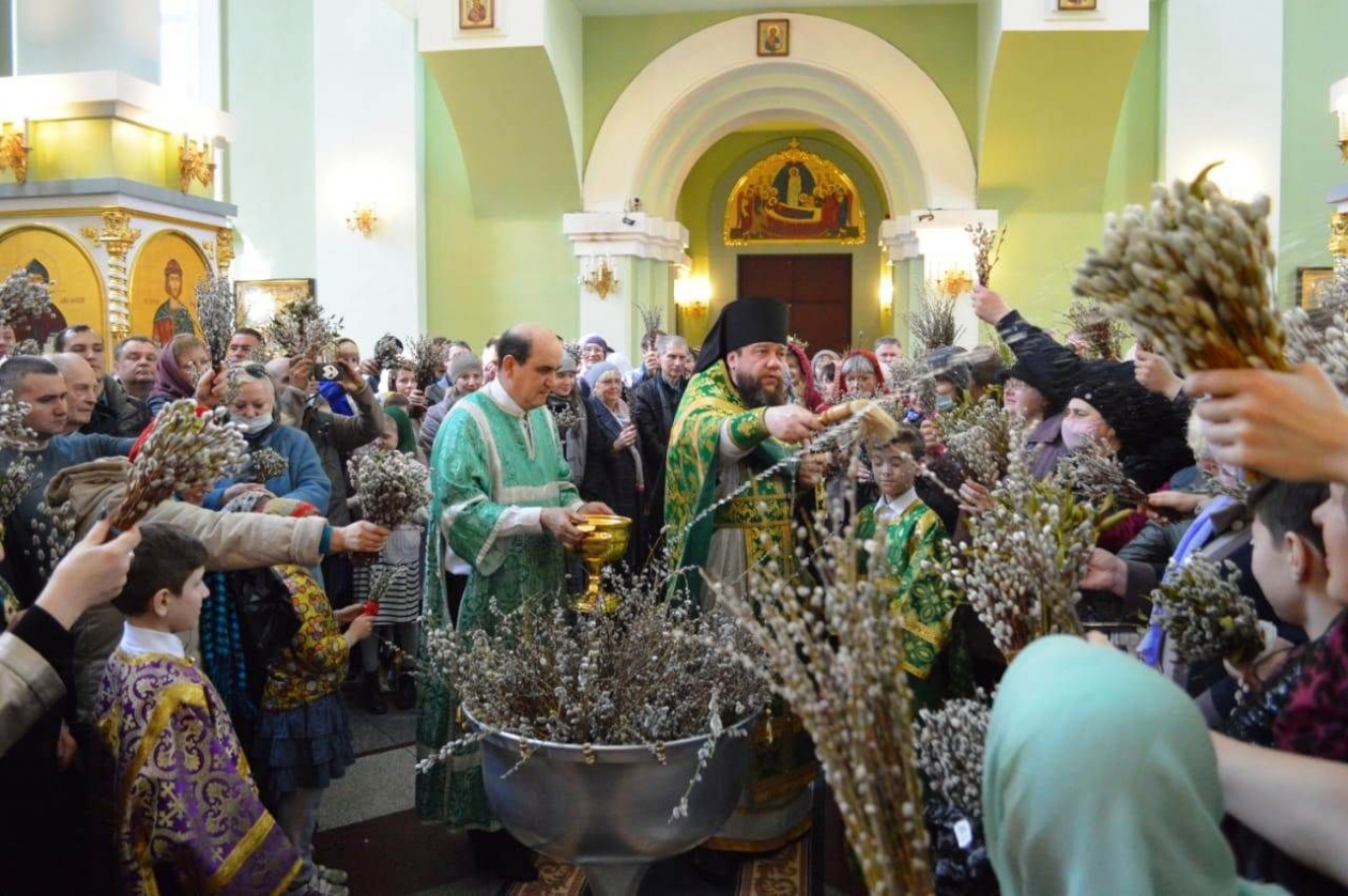 Вербное воскресенье в Дивеево