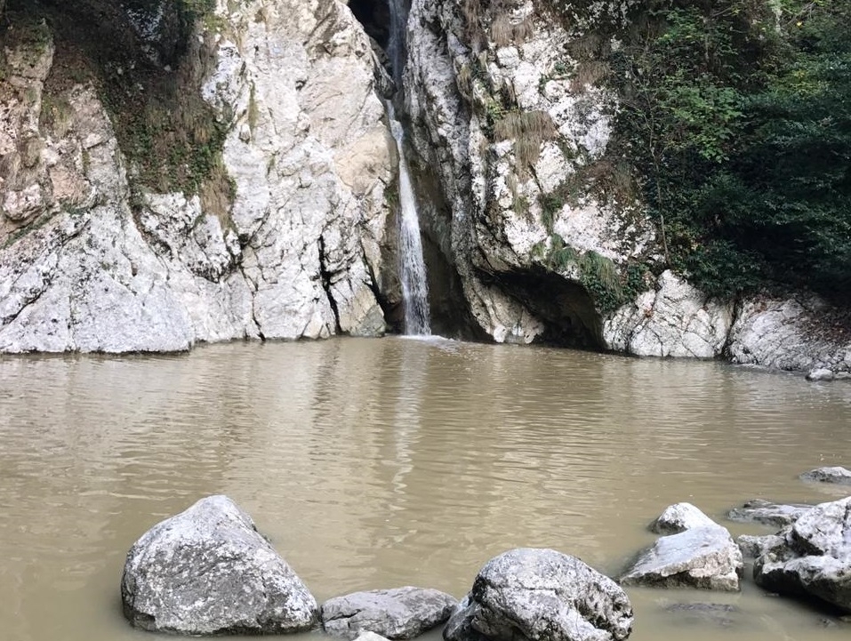 Агурские водопады Краснодарский край