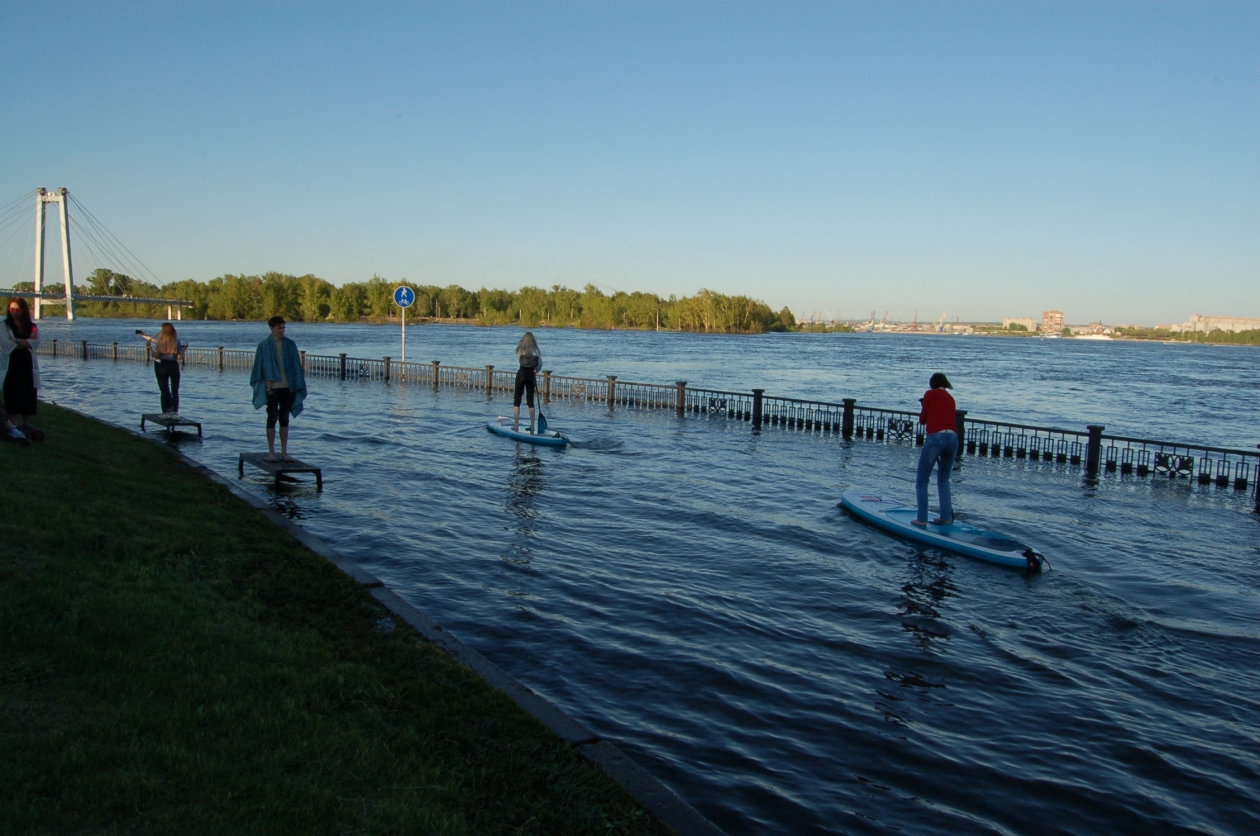 Красноярское водохранилище 2021