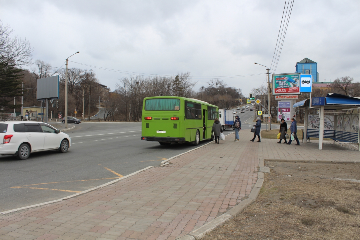 Автобусы города находка