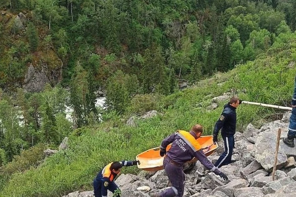 Улаганский район водопад Учар