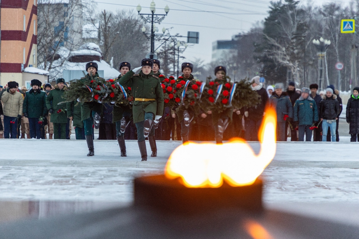 Вечный огонь Южно Сахалинск